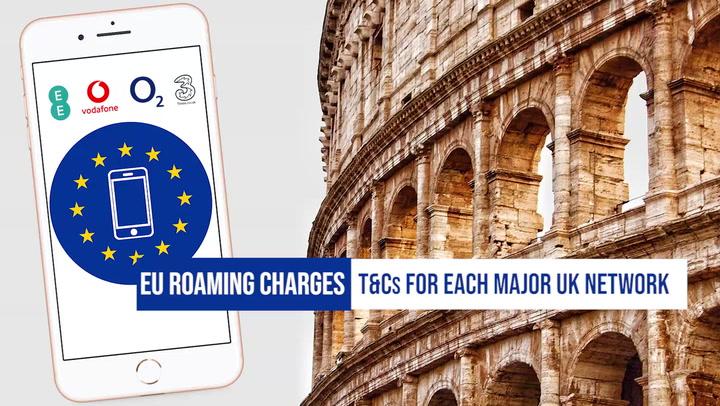 Latest updates on roaming charges for Vodafone, EE, O2, Three, Virgin, Sky, BT and Tesco Mobile 