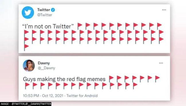 BeTech: noticias de tecnología ¿Qué significa el emoji de la bandera roja en WhatsApp y Twitter y cuando se usa?