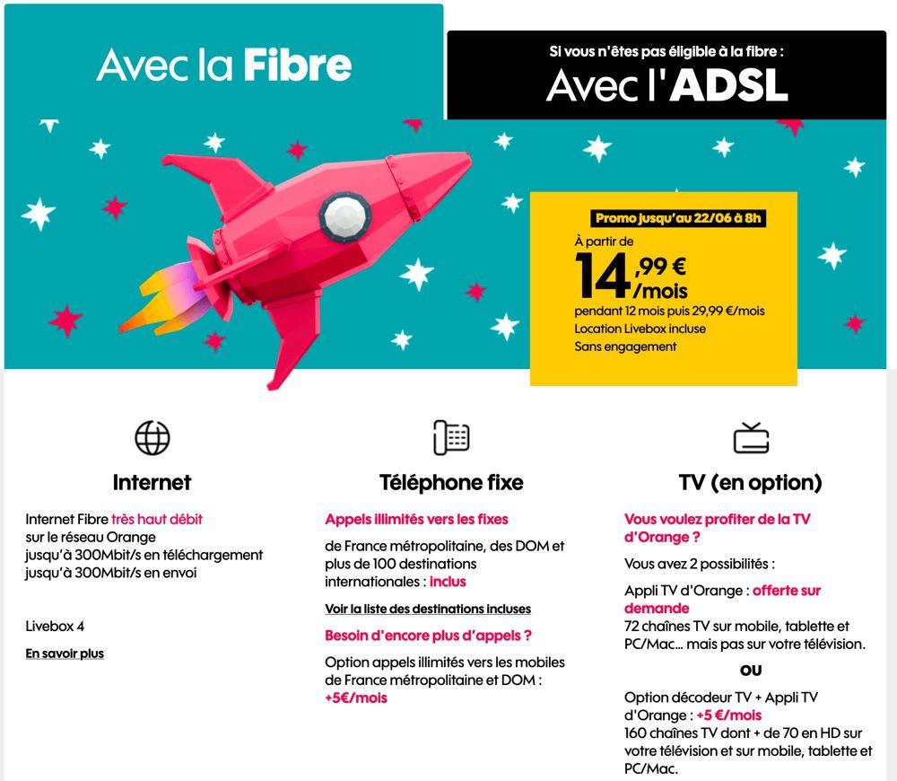 Promo : la fibre Sosh à 14,99 €/mois pendant un an | MacGeneration