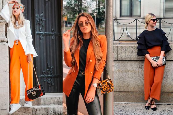 12 looks para mostrarte cómo combinar con estilo el naranja, el color del otoño 2021