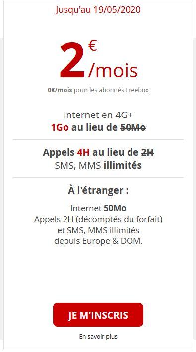 Free Mobile va enfin enrichir son forfait à 2€