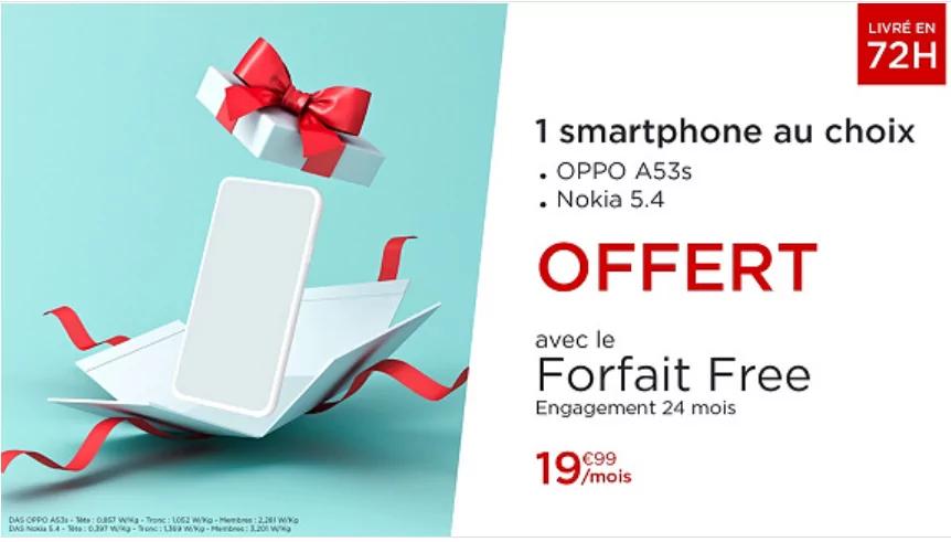 Besoin d’un smartphone ? Free en offre 2 au choix avec son forfait mobile, durant quelques jours de plus