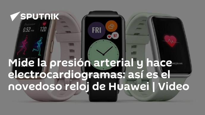 Huawei Watch D: el reloj inteligente que mide la presión arterial y hace electrocardiogramas