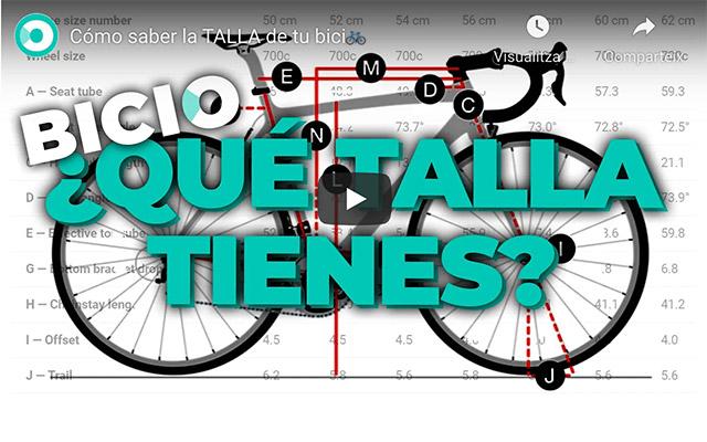 ¿Cómo saber la talla de bicicleta? Todo lo que debes saber