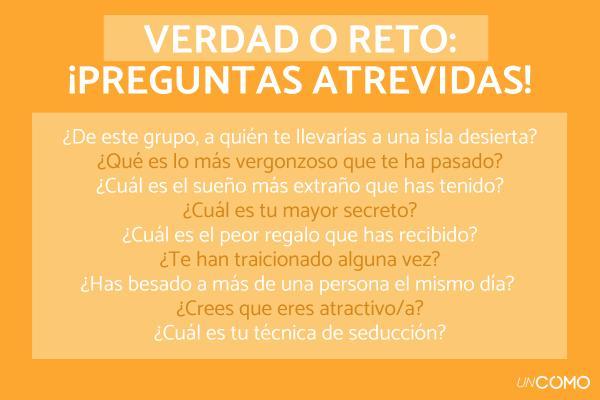 135 PREGUNTAS para VERDAD o RETO - ¡Las más divertidas!