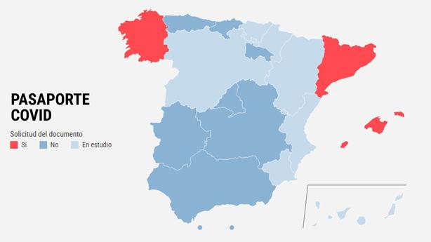 Certificado covid en España: qué comunidades han aprobado su uso y para qué actividades 