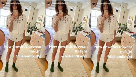 Fish and Kids, la marca de ropa de Oleiros que conquistó a la neoyorkina Leandra Medine 