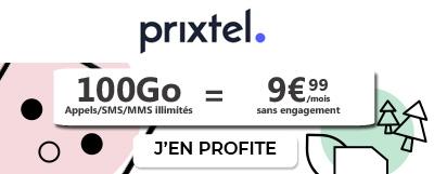 What mobile plan with 100GB for less than 10 € to choose between Prixtel and Syma Mobile?