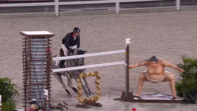 El enemigo de los caballos olímpicos: unos luchadores de sumo 