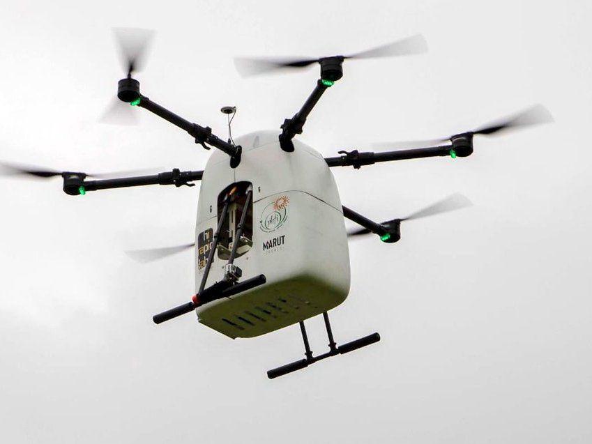 First time in India, drone delivers medicines; Scindia calls it revolutionary News Notification