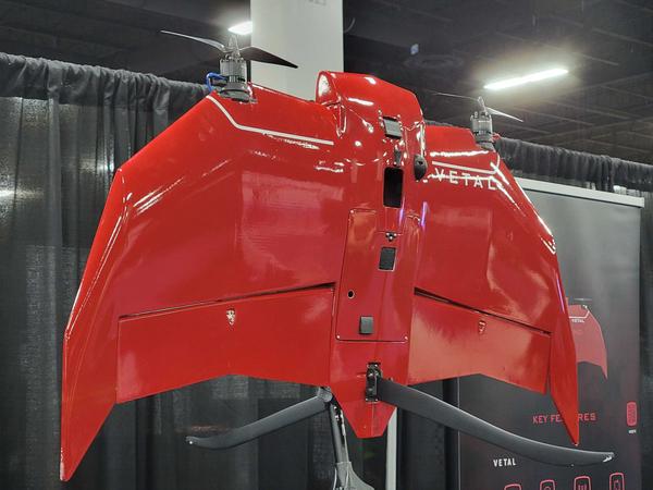 Fixed-wing VTOL Vetal drone aims to imitate Wingtra’s success