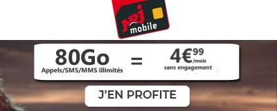 Profitez d'un forfait mobile 80Go à 10€ ou moins grâce à notre sélection !