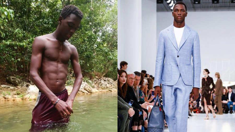 Daniel Morel: El joven que salió de la pobreza para modelar con Dior y Valentino 