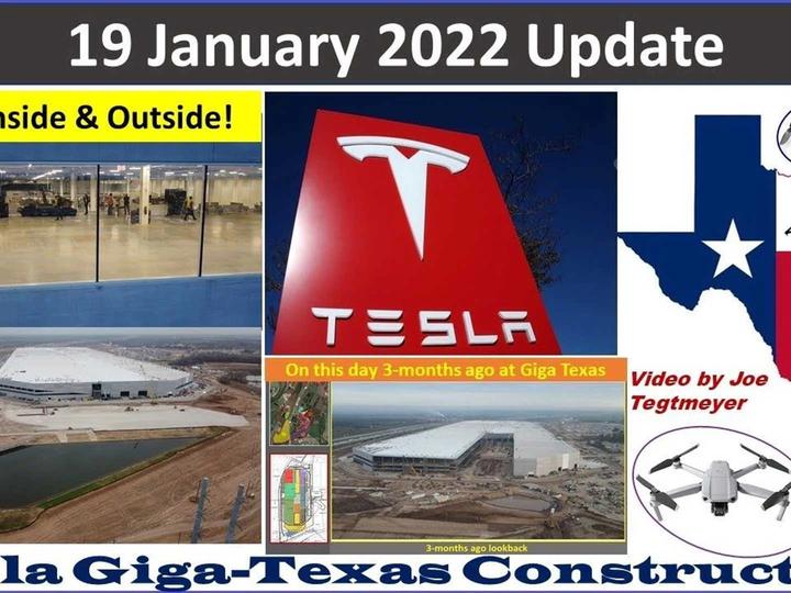 Tesla Giga Austin Is Packed And Buzzing: Best Drone Footage Yet 
