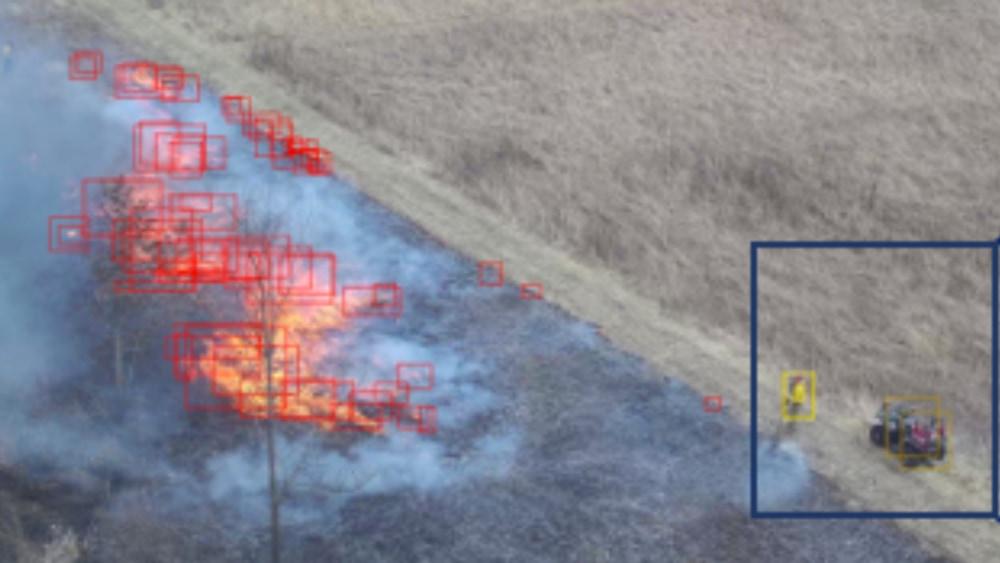 CIT researchers develop new “deep learning” methods to fight wildfires with drones 