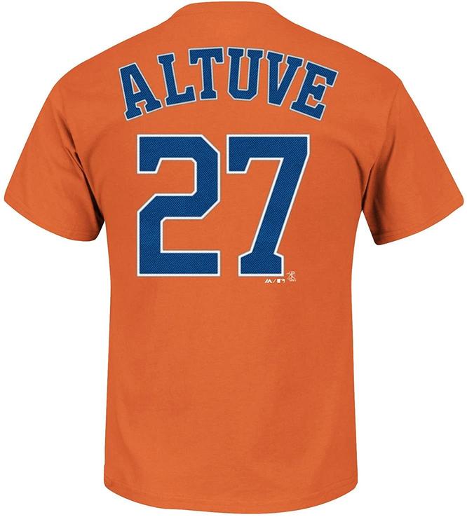 Astros: Marca de ropa crea playeras con 'insultos' y 'cánticos' a José Altuve