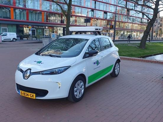 Rotterdam zet auto met 360-gradencamera in tegen overtredingen coronamaatregelen 