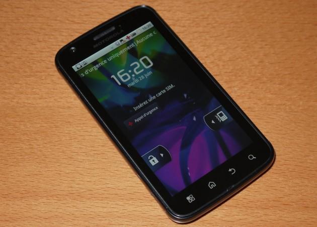 Test du Motorola Atrix (MB860) 