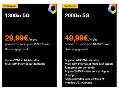 Orange supprime l'engagement et lance de nouveaux forfaits mobiles