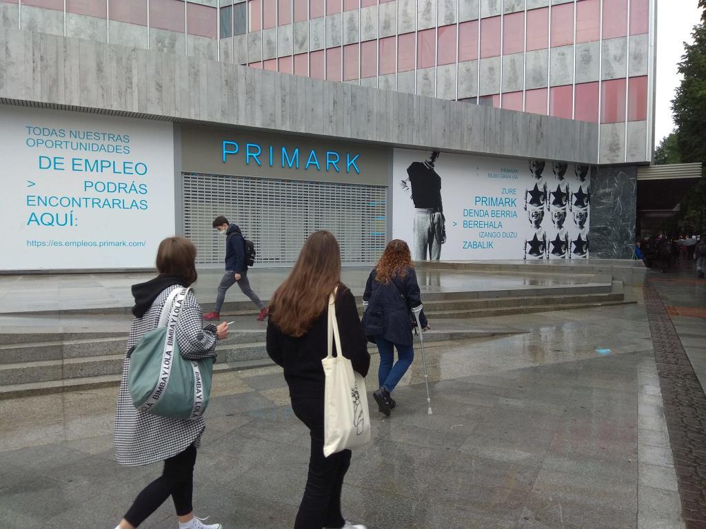 Primark abre el 20 de mayo su macrotienda de Bilbao 