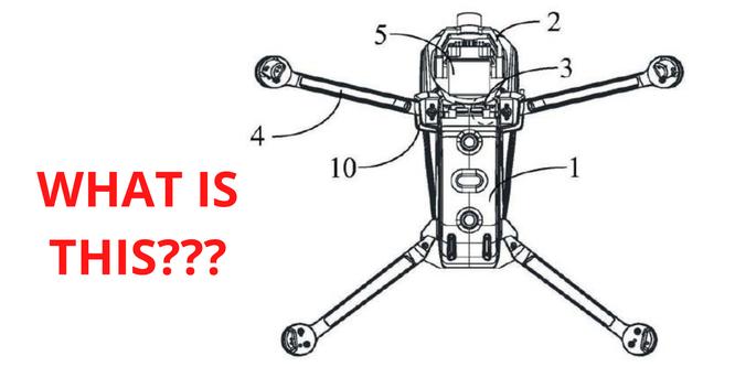 Is this a drawing of a DJI Mavic 3 Pro — or something else? 