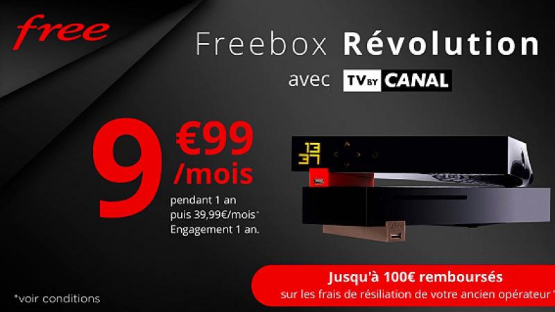 Free : c’est parti pour l’offre Freebox Révolution avec TV by Canal à prix mini 