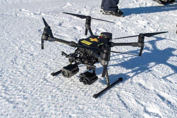 Savoie: Val Thorens has a new drone fitted with a thermal camera for track monitoring and rescue missions