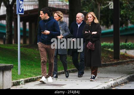 New Year's Eve 'low cost' of Amancio Ortega and his family in A Coruña