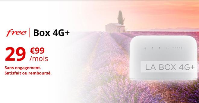 Free launches its 4G + box +