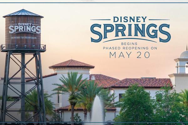 Disney Springs anuncia qué tiendas y restaurantes abrirán el 20 de mayo 