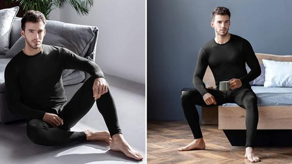 Showroom El set de ropa térmica para hombre que es un éxito en Amazon: camiseta y pantalón en cinco colores 