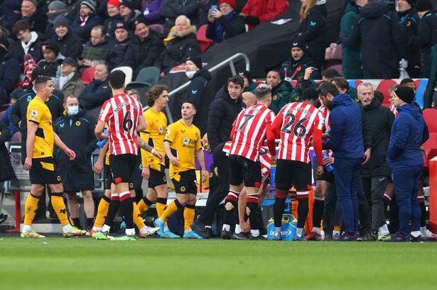 Why drones aren't allowed over football stadiums as Brentford vs Wolves is suspended