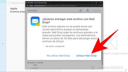 Qué es Mail Drop de Apple y cómo funciona