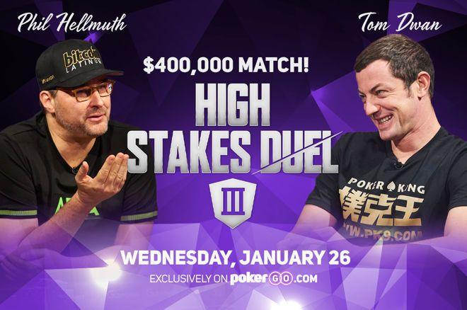 High Stakes Duel : Phil Hellmuth remporte le match revanche contre Tom Dwan