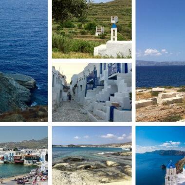 En famille, pour faire la fête ou du sport Quelle plage des Cyclades choisir ? 