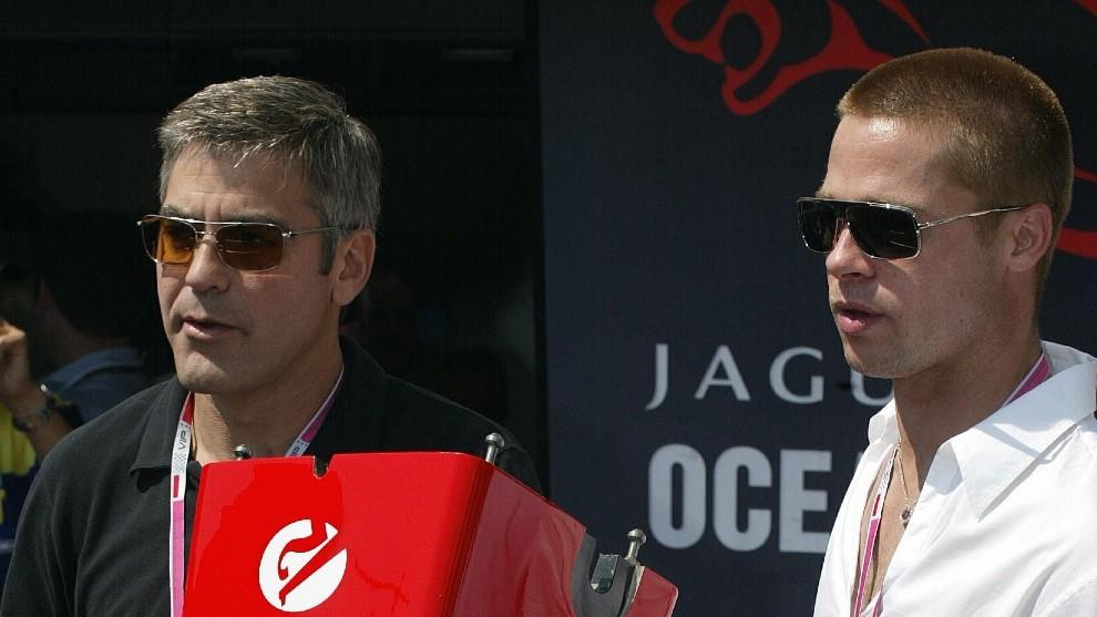 Brad Pitt y George Clooney se unen de nuevo y causan furor en Hollywood