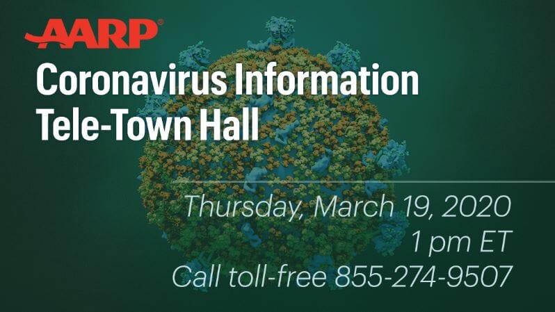 AARP Coronavirus Tele-Town Halls 
