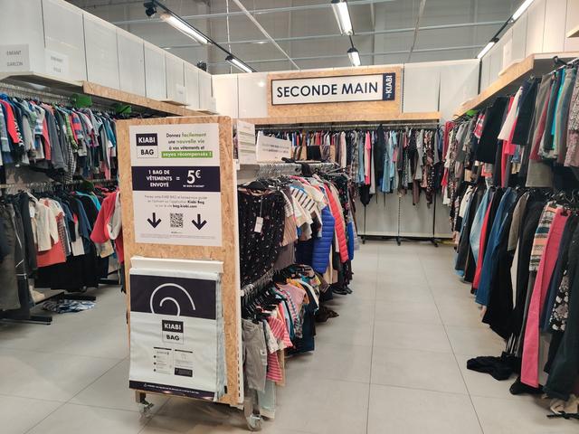 Essonne. Kiabi ouvre un rayon de vêtements de seconde main à Villebon-sur-Yvette 