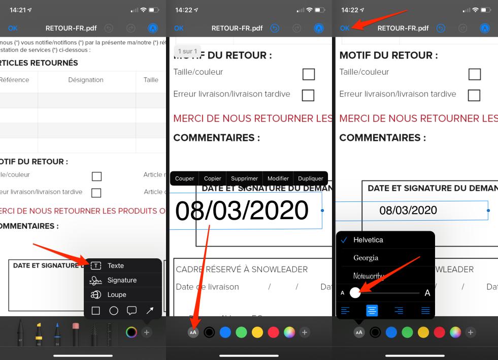 Comment remplir et signer rapidement un document sur l’iPhone