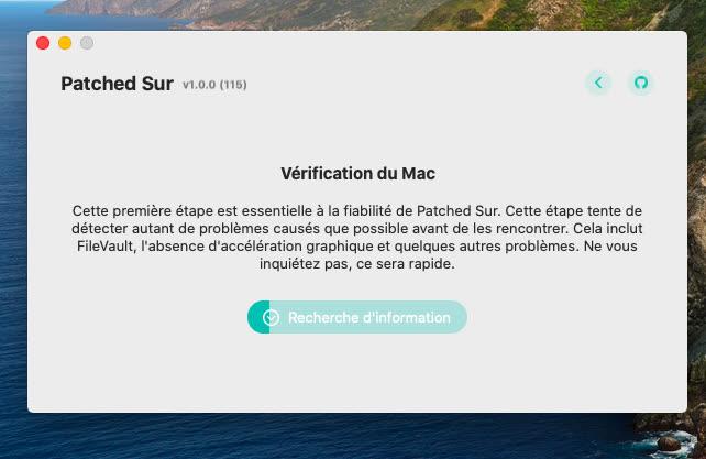  Patched Sur updates old Macs to macOS Big Sur |  MacGeneration