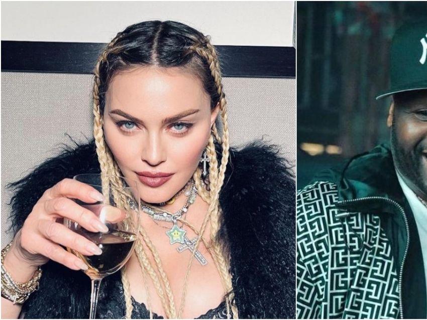 Madonna attacks against 50 cent to make fun of the sensual photos she published