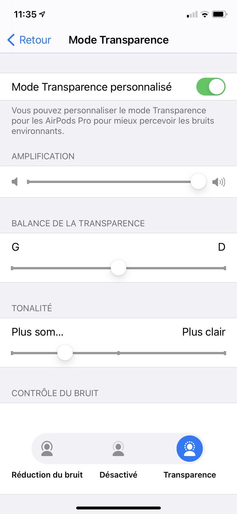 Astuce AirPods Pro/Max : personnalisez le mode Transparence | WatchGeneration 