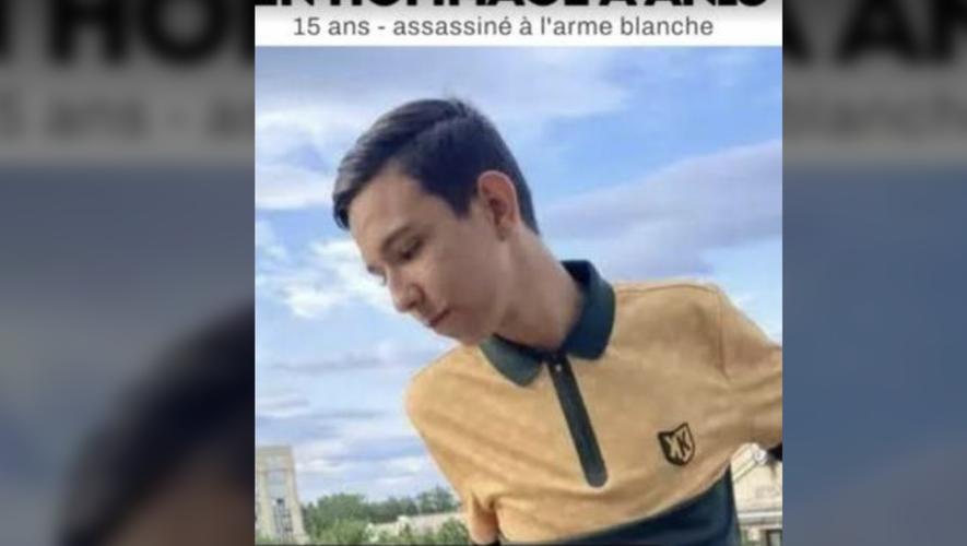 In Montpellier, a 15 -year -old teenager stabbed to death by a 14 -year -old boy