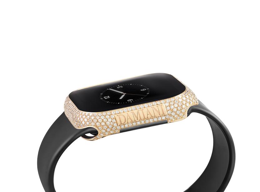Este accesorio de Damiani hará brillar tu Apple Watch