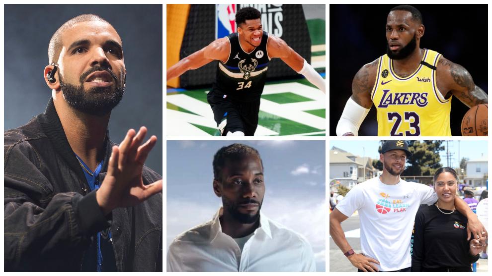 La NBA incluida en Certified Lover Boy de Drake: Kawhi bailando, versos para Giannis, LeBron y Ayesha Curry 