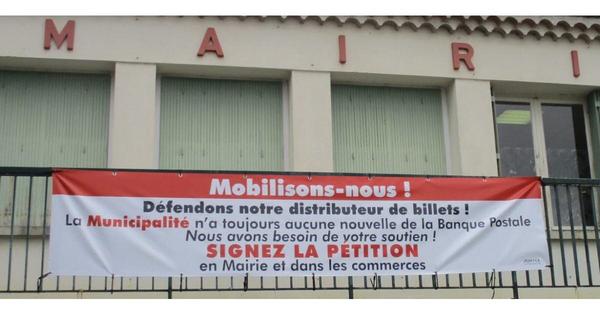 Mirabel-aux-Baronnies : les habitants se battent pour leur distributeur de billets 