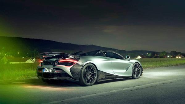 Dieta rica en fibra de carbono y 817 CV para el McLaren 720S Spider de Novitec