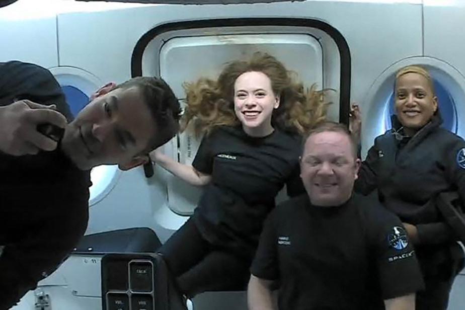 Mission Inspiration4 Les passagers de SpaceX partagent leur vie dans l’espace en direct
