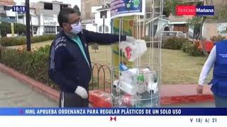 El Peruano Ordenanza que promueve la disminución progresiva del plástico de un solo uso y otros envases descartables en la provincia de Lima