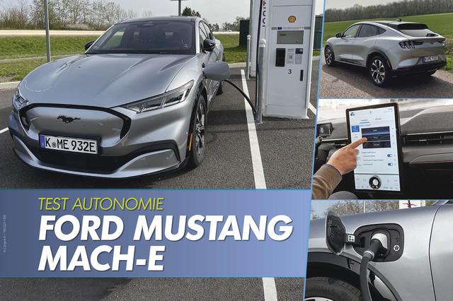 Ford Mustang Mach-E test.The truth about the autonomy of the electric SUV
